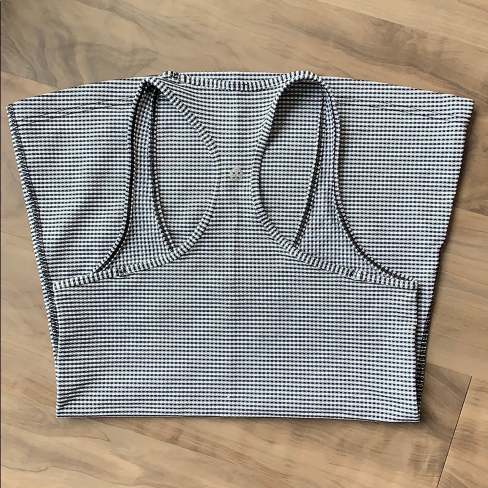 Lululemon gingham tank